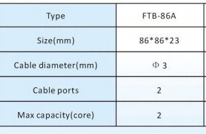 Duvara monte Fiber Optik Terminal Kutusu optik fiber CE ROHS ile 4 çekirdekli terminal kutusu