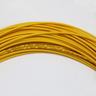 Uniboot LC Fiber Jumper 1M LC UPC To LC UPC Tek Mod G657.A1 BendInsensitive 2mm LSZH Düşük Kayıp 0.15dB Fiber Patch Cord
