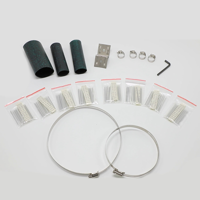 Fiber Optic Box 2 Giriş 2 Çıkış 12 Core 24 Core 36 Core Black Fiber Splice Closure