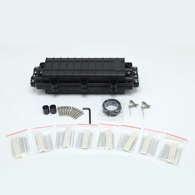 FTTX FTTH Line-in Tip Fiber Optic Box 12 Core 24 Core 36 Core 1 Input 2 Output Fiber Optic Splice Closure