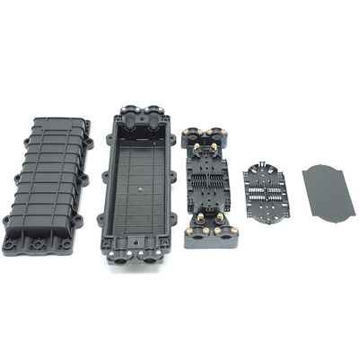 Fabrika fiyatı Fiber Optic Box 12 24 36 Core 2 Input 2 Output Fiber Optic Splice Closure
