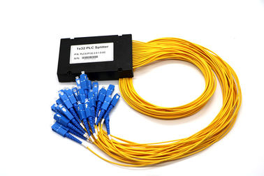 PLC Dijital Optik Kablo Ayırıcı, Ağ İçin Optik Tel Ayırıcı ABS 1 * 32