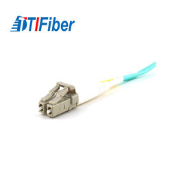 Kullanılabilir Fiber Optik Yama Kabloları OM1 62.5 / 125 LC 0.9mm OFNP Tipi
