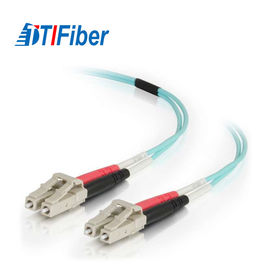 Kullanılabilir Fiber Optik Yama Kabloları OM1 62.5 / 125 LC 0.9mm OFNP Tipi