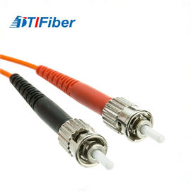 Çift Yönlü Çok Modlu Fiber Düzeltme Kablosu, 62.5 / 125 ST / ST Fiber Optik Kablo Dayanıklı
