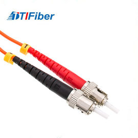 Dayanıklı Fiber Optik Yama Kabloları ST-ST-MM-OM3 Tek Yönlü Dubleks 1 ~ 144 Çoklu Elyaflar