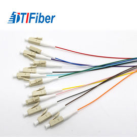 Simplex Pigtail Fiber Optik Kablo, LC Çok Modlu Fiber Pigtail Yüksek Kararlılık