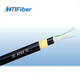 Hepsi - Dieletrik Fiber Optik Kablo 24 Çekirdekli Tek Modlu ADSS PVC LSZH PE Ceket