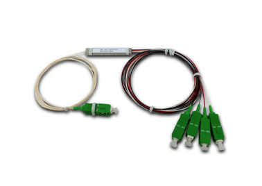 Optik Sinyal Dağıtımı için SC Konektörü Tekli Optik Kablo Ayırıcı