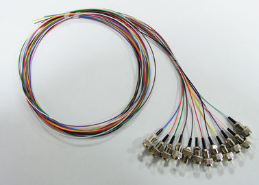 Mülkiyet Tesisleri 12 renk ile FC Simplex Fiber Optik Pigtail