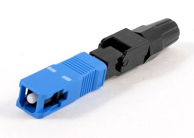 Parlak Fiber Yüksüklü, çok modlu SC fiber optik kablo konektörleri