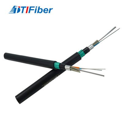 Fiber Optik Kablo GYTA53 Fiber Optik Kablo 4 Çekirdekli Doğrudan Gömülü Tüp Fiber Optik Kablo