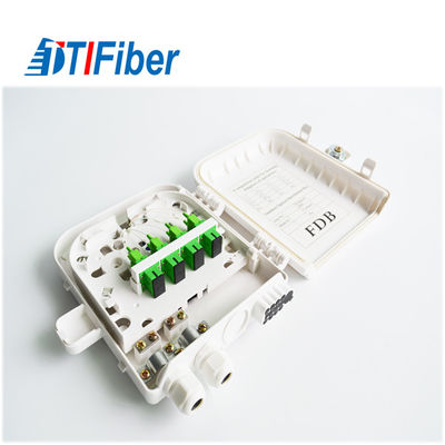 Düşük Fiyat Açık PLC FTTH 1x4 Fiber Kablo Bölücü Dağıtım Kutusu