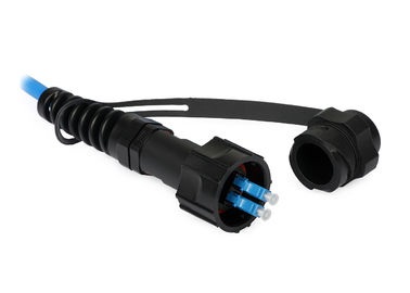 UPC Parlatma / Siyah Çizmeli APC ODLC dupleks Fiber Optik Konektör