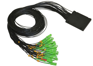 SC / APC Fiber Konnektörlü 1 × 32 PLC Tekli optik fiber ayırıcı