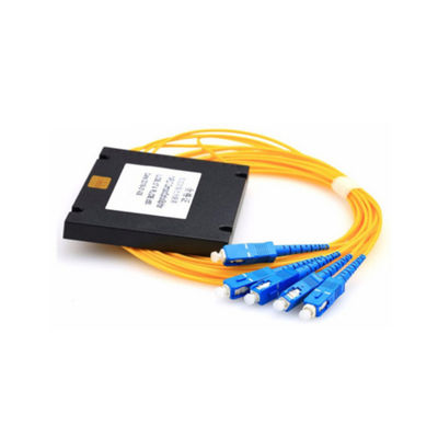 SC APC Konektörü Fiber Optik Bölücü 1x4 PLC Bölücüler 1650 nm