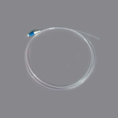 FTTH Şeffaf LC UPC Fiber Optik Patch Cord Simplex Görünmez