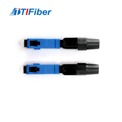 FTTH için SC / UPC Fiber Optik Hızlı Bağlantı