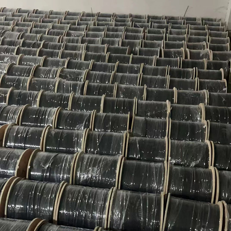 Dış İç FTTH GJYXCH Drop Kablo G657A G652D 1 2 Çekirdek Fiber Ev Fiber 1km 2km Fiber Optic Kablo